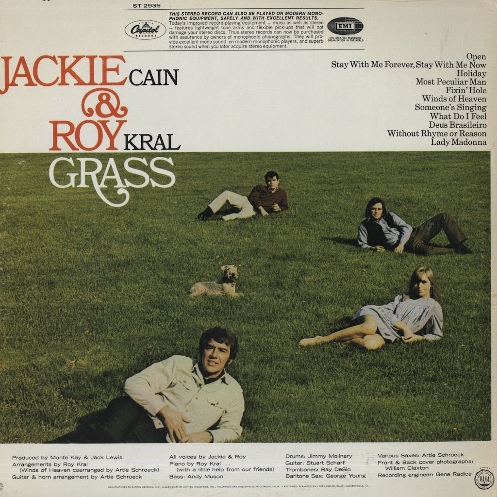 Jackie & Roy / ジャッキー&ロイ / Grass (ST2936)