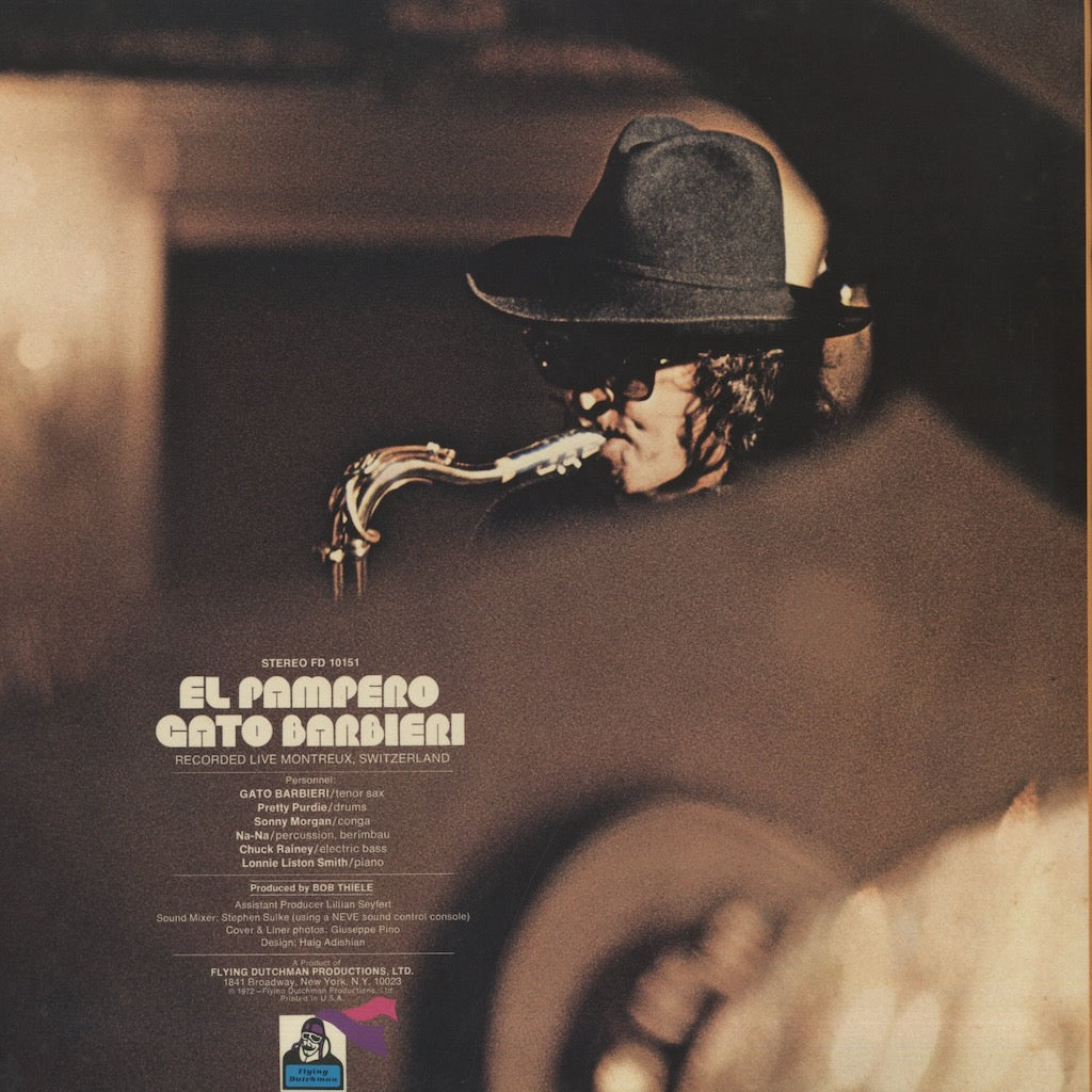 Gato Barbieri / ガトー・バルビエリ / El Pampero (FD 10151)