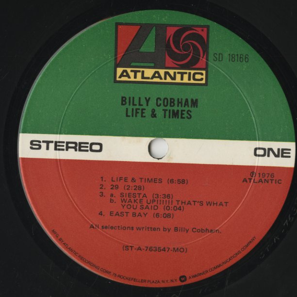 Billy Cobham / ビリー・コブハム / Life & Times (SD18166)
