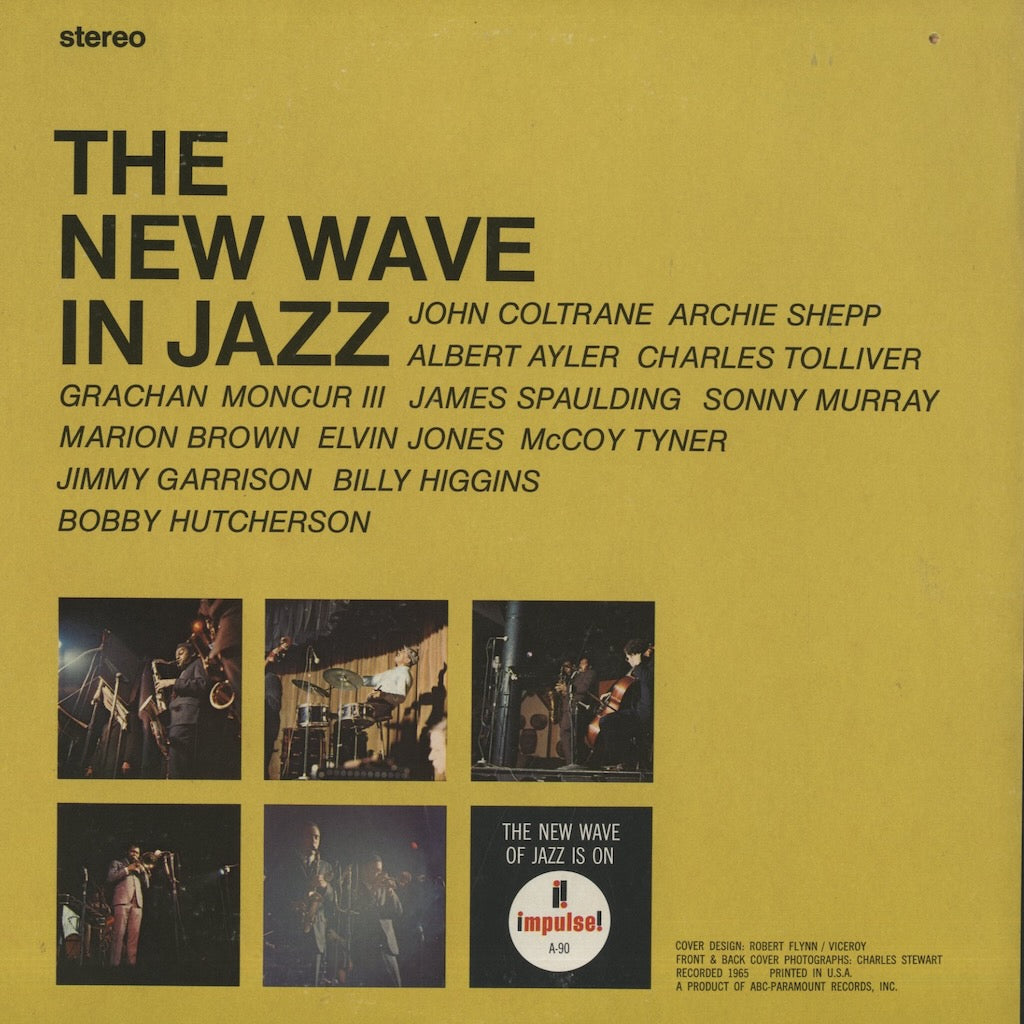 V.A./ The New Wave In Jazz / John Coltrane,Archie Shepp,Albert Ayler (AS90)