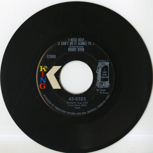 Bobby Byrd / ボビー・バード / I Need Help (I Can't Do It Alone) (part1&2) -7 (45-6324)