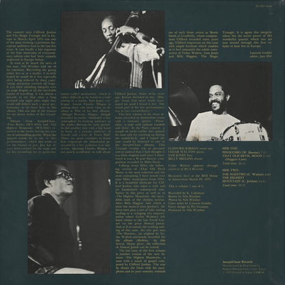 Clifford Jordan - On Stage Vol. 1 (RJ-7447) LP 1978 JPN SteepleChase Records｜中古LP