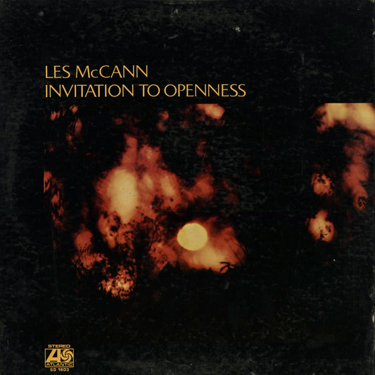 Les McCann - Invitation To Openness (SD 1603) 1972 US Atlantic｜中古LP