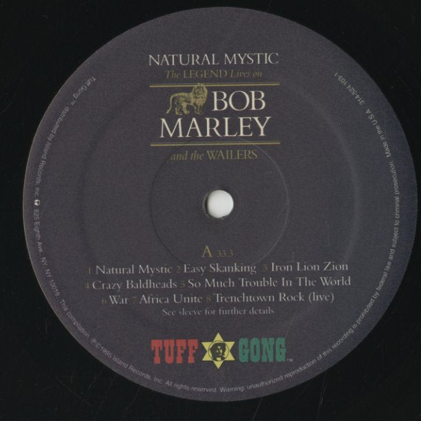 Bob Marley / ボブ・マーリー / Natural Mystic (The Lengend Lives On) (314-524 103-1)