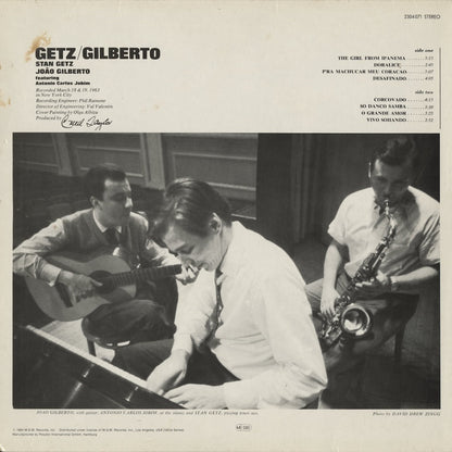 Stan Getz - Joao Gilberto / スタン・ゲッツ　ジョアン・ジルベルト / Getz/Gilberto (2304 071) 1980's UK Reissue