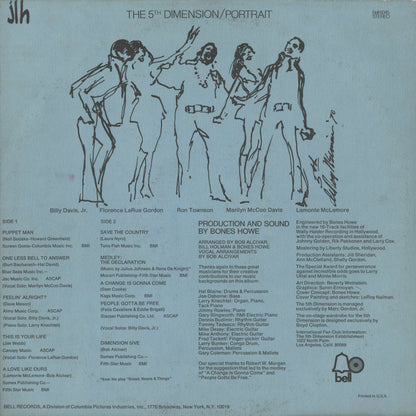 The 5th Dimension / フィフス・ディメンション / Portrait (B 6045)