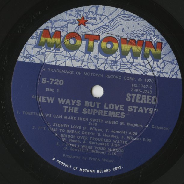 The Supremes / シュプリームス / New Ways But Love Stays