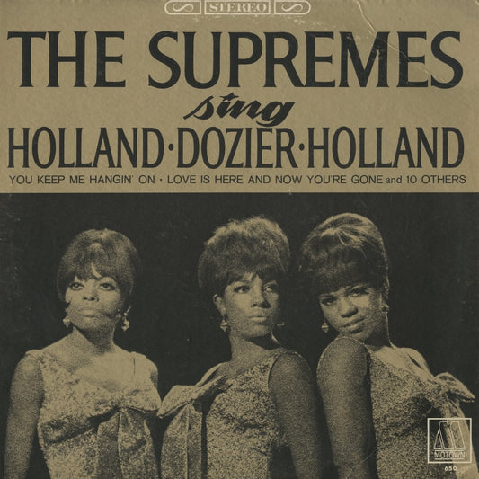 The Supremes / シュプリームス / Sing Holland Dozier Holland (S 650)