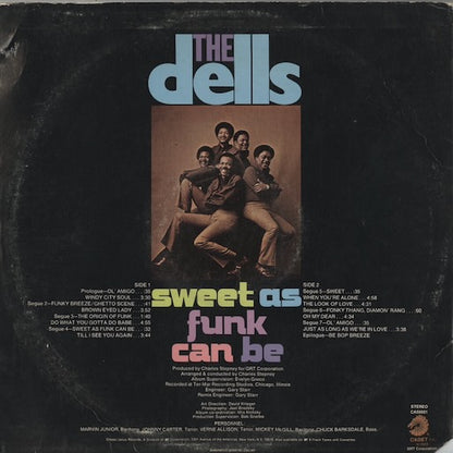 The Dells - Sweet As Funk Can Be (CA50021) LP 1972 US Cadet｜中古LP