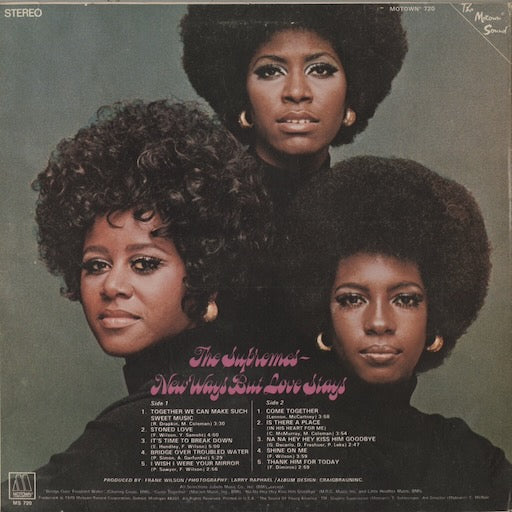 The Supremes - New Ways But Love Stays (MS-720) 1970 US Motown｜中古LP