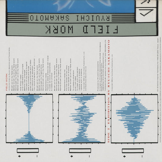 Ryuichi Sakamoto Featuring Thomas Dolby - Field Work (MIS-502) 1985 JPN Midi Inc｜中古12inch