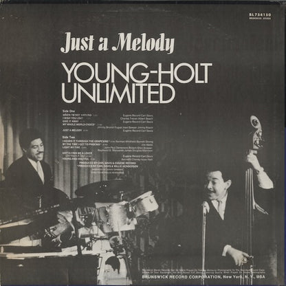 Young Holt Unlimited - Just A Melody (BL 754150) LP 1969 US Brunswick｜中古LP