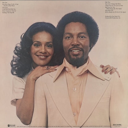 Marilyn McCoo & Billy Davis, Jr. - I Hope We Get To Love In Time (ABCD-952) 1976 US ABC Records｜中古LP