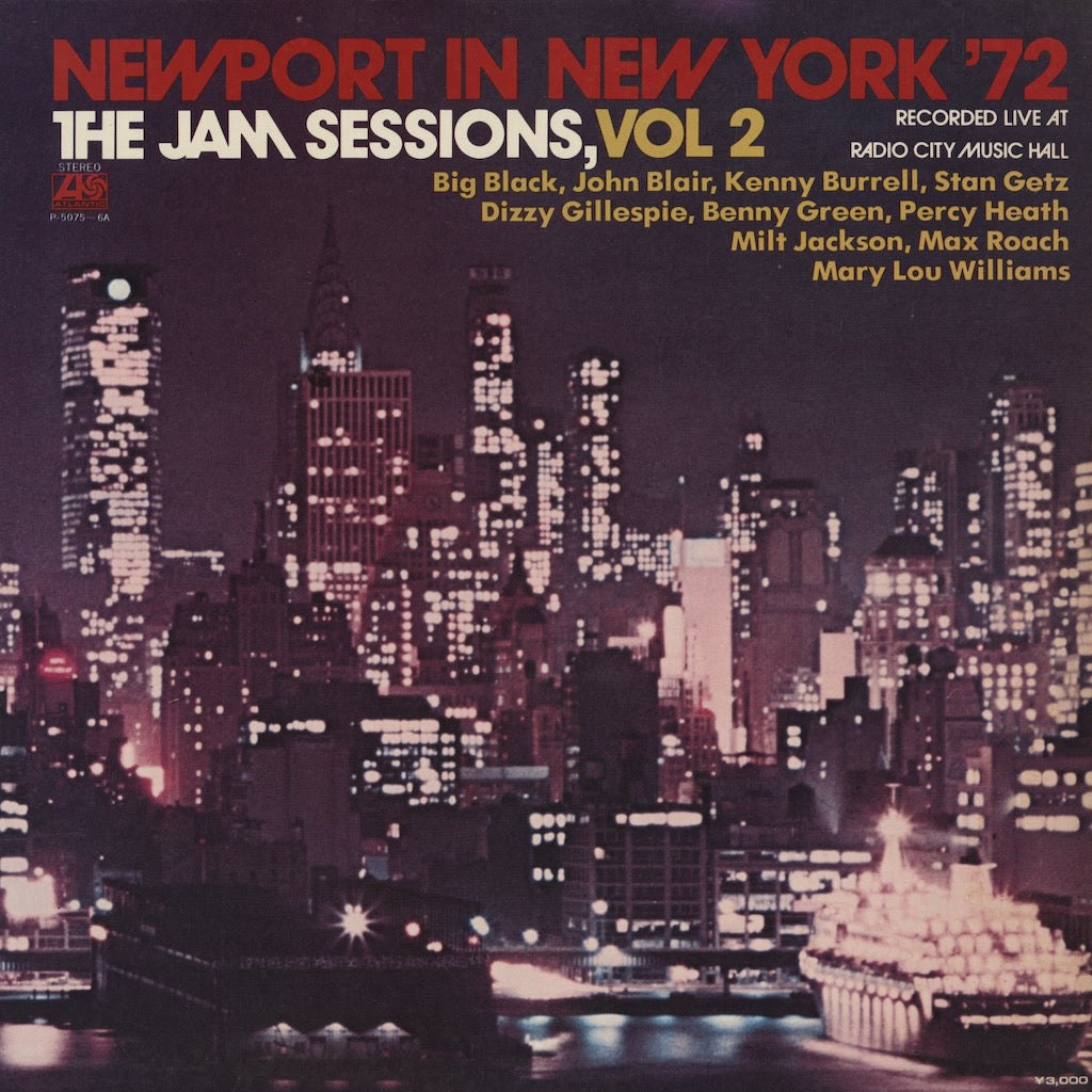 V.A. - Newport In New York '72 The Jam Sessions (P-5075~6A) Atlantic
back