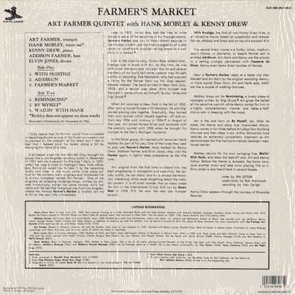Art Farmer - Farmer's Market (OJC-398) LP 1989 US Prestige｜中古LP