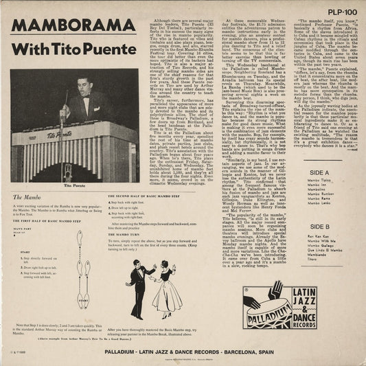 Tito Puente / ティト・プエンテ / Mamborama (PLP-100) 1988 SPA Palladium Latin Jazz & Dance Records｜中古LP