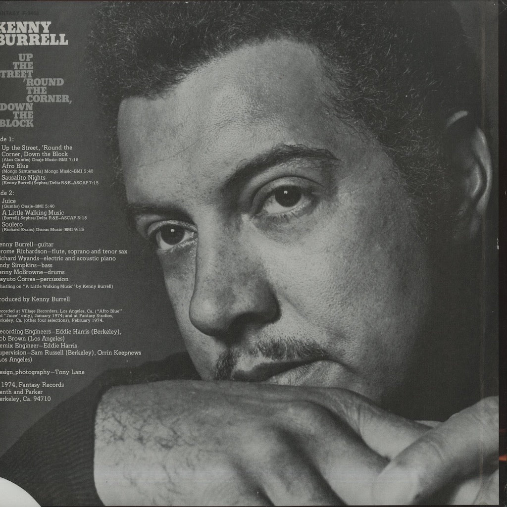 Kenny Burrell / ケニー・バレル / Up The Street 'Round The Corner Down The Block (F-9458)