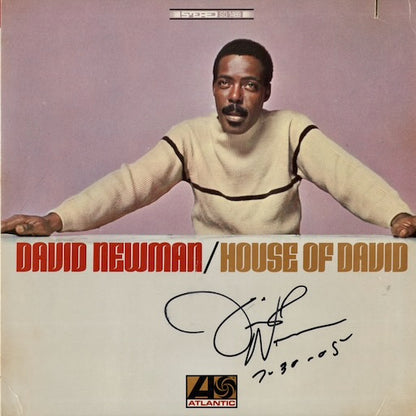 David Newman - House Of David (SD1489) 1967 US Atlantic｜中古LP デヴィッド・ニューマン