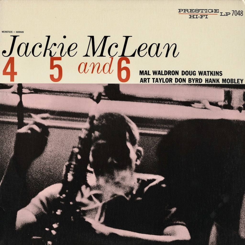 Jackie McLean / ジャッキー・マクリーン / 4, 5 and 6 (OJC-056)