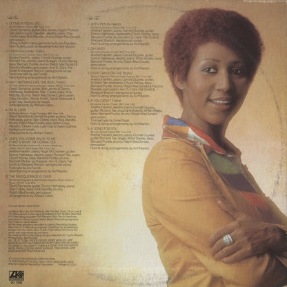 Aretha Franklin / アレサ・フランクリン / Let Me In Your Life (SD7292)