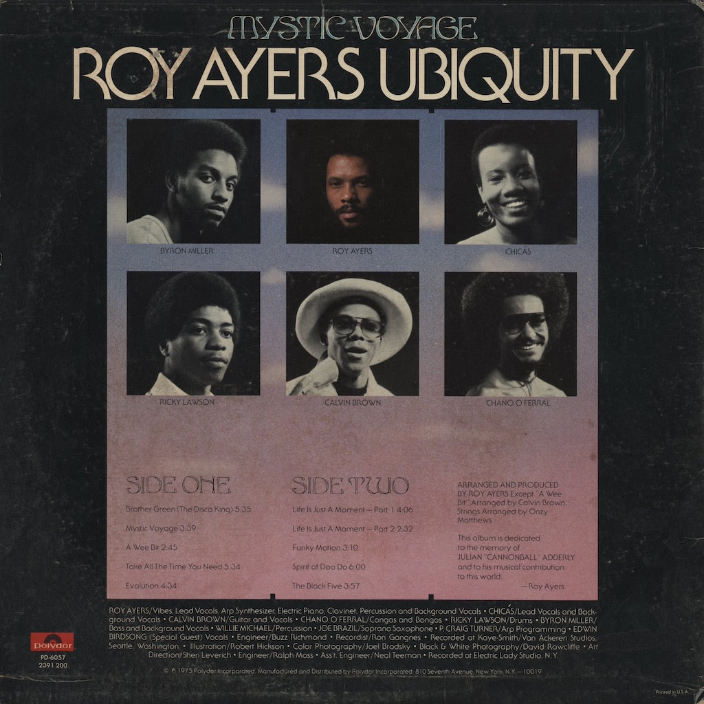 Roy Ayers / ロイ・エアーズ / Mystic Voyage (PD-6057)