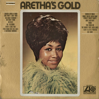 Aretha Franklin - Aretha's Gold (SD 8227) 1969 US Atlantic｜中古LP