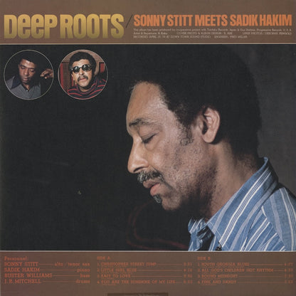 Sonny Stitt Meets Sadik Hakim - Deep Roots (KUX-96-G) LP 1978 JPN Progressive｜中古LP