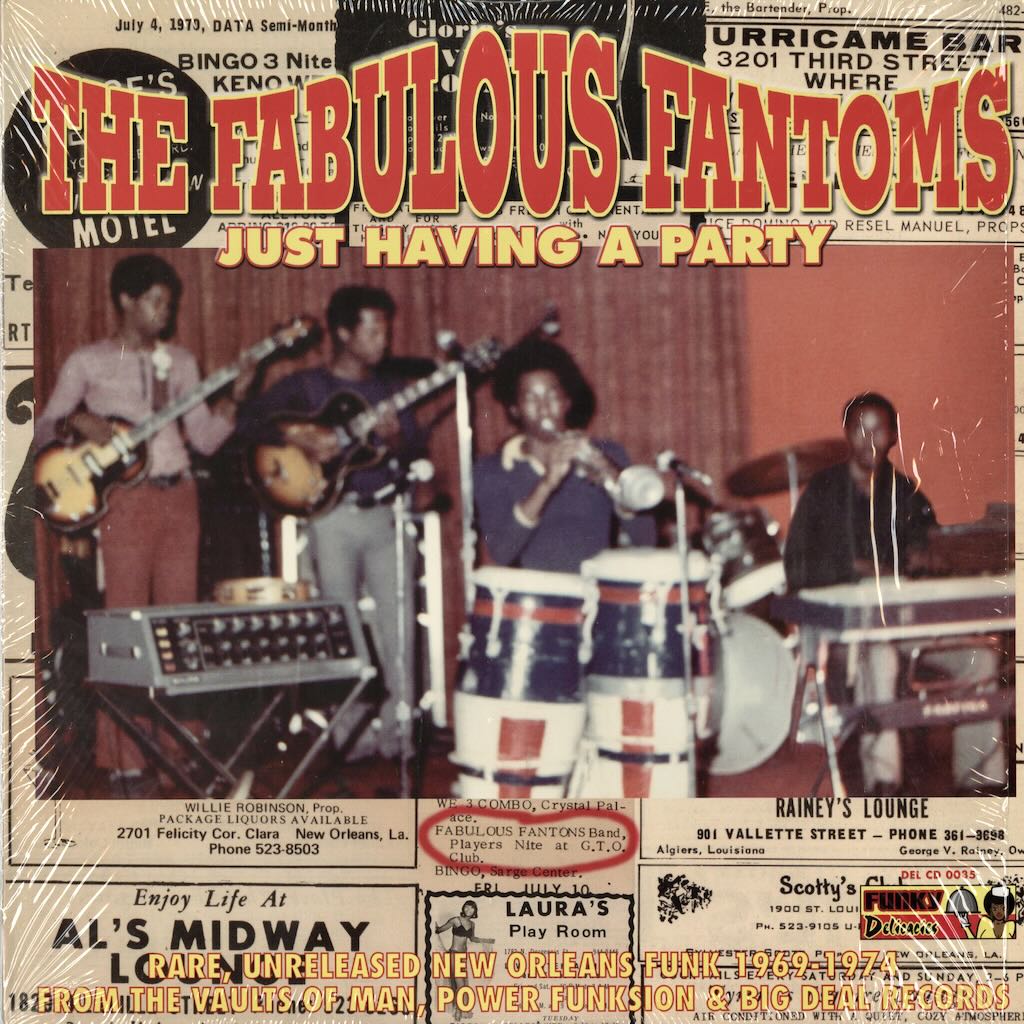 The Fabulous Fantoms / ファビュラス・ファントムズ / Just Having A Party (DEL LP 0035)