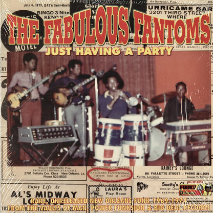 The Fabulous Fantoms / ファビュラス・ファントムズ / Just Having A Party (DEL LP 0035)