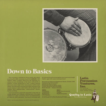 Understanding Latin Rhythms Vol. II / Down To Basics (LPV 422)