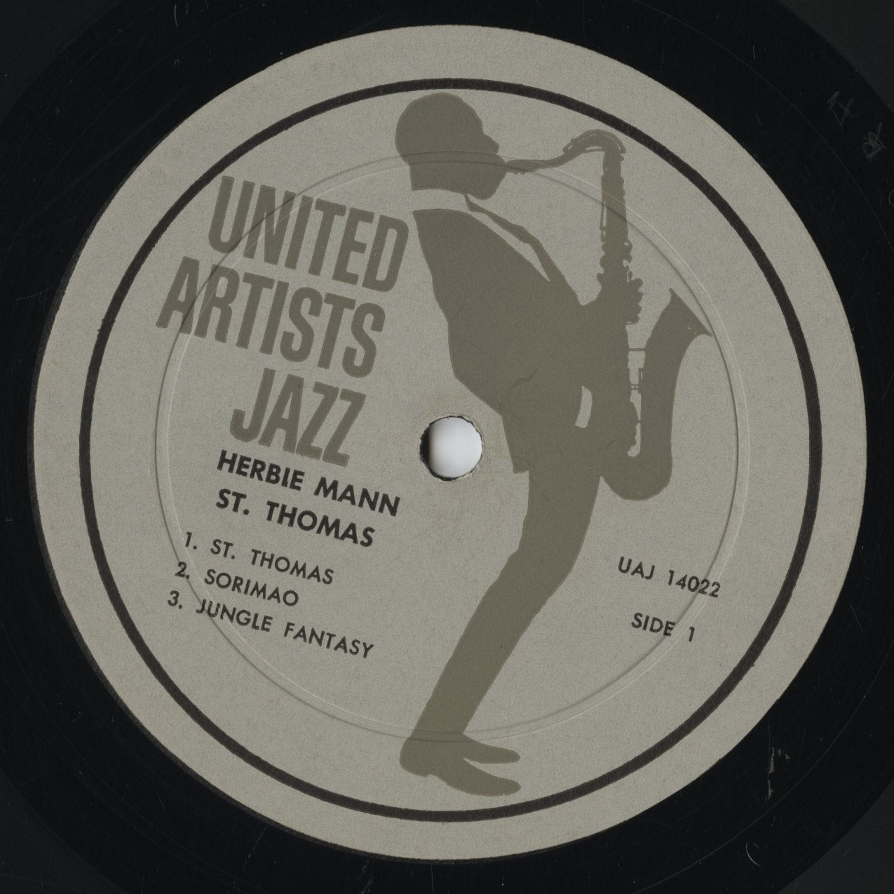 Herbie Mann - St Thomas (UAJ 14022) LP 1963 US United Artists Jazz｜中古LP