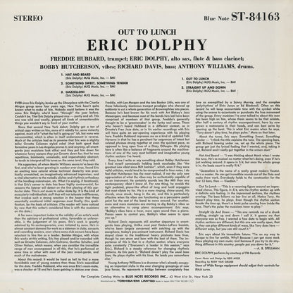 Eric Dolphy / エリック・ドルフィ / Out To Lunch! (BNJ-71041)