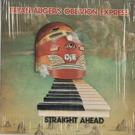 Brian Auger – Straight Ahead (APL1-0454) LP 1974 US RCA | 中古LP ブライアン・オーガー