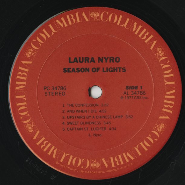 Laura Nyro / ローラ・ニーロ / Season of Lights (PC34786)
