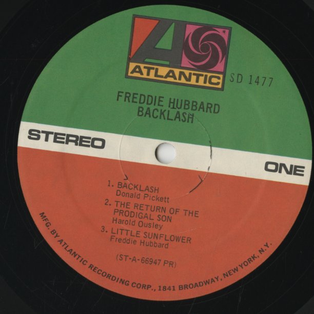 Freddie Hubbard / フレディ・ハバード / Backlash (SD 1477)