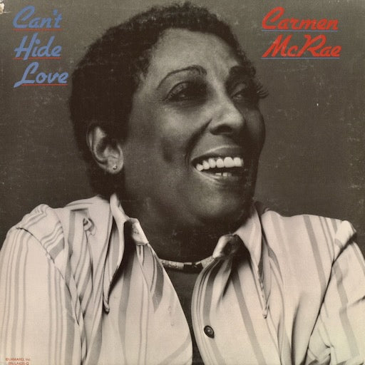 Carmen McRae - Can't Hide Love (BN-LA635-G) LP 1976 US Blue Note｜中古LP