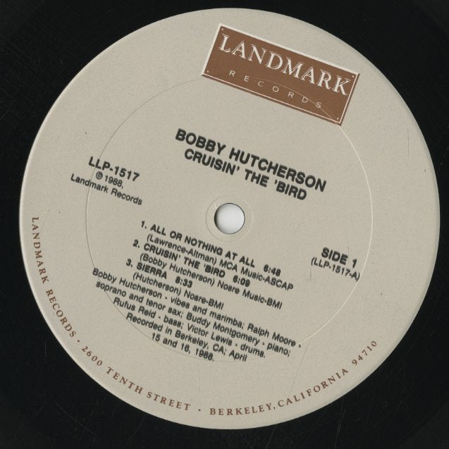 Bobby Hutcherson / ボビー・ハッチャーソン / In The Vanguard (LLP 