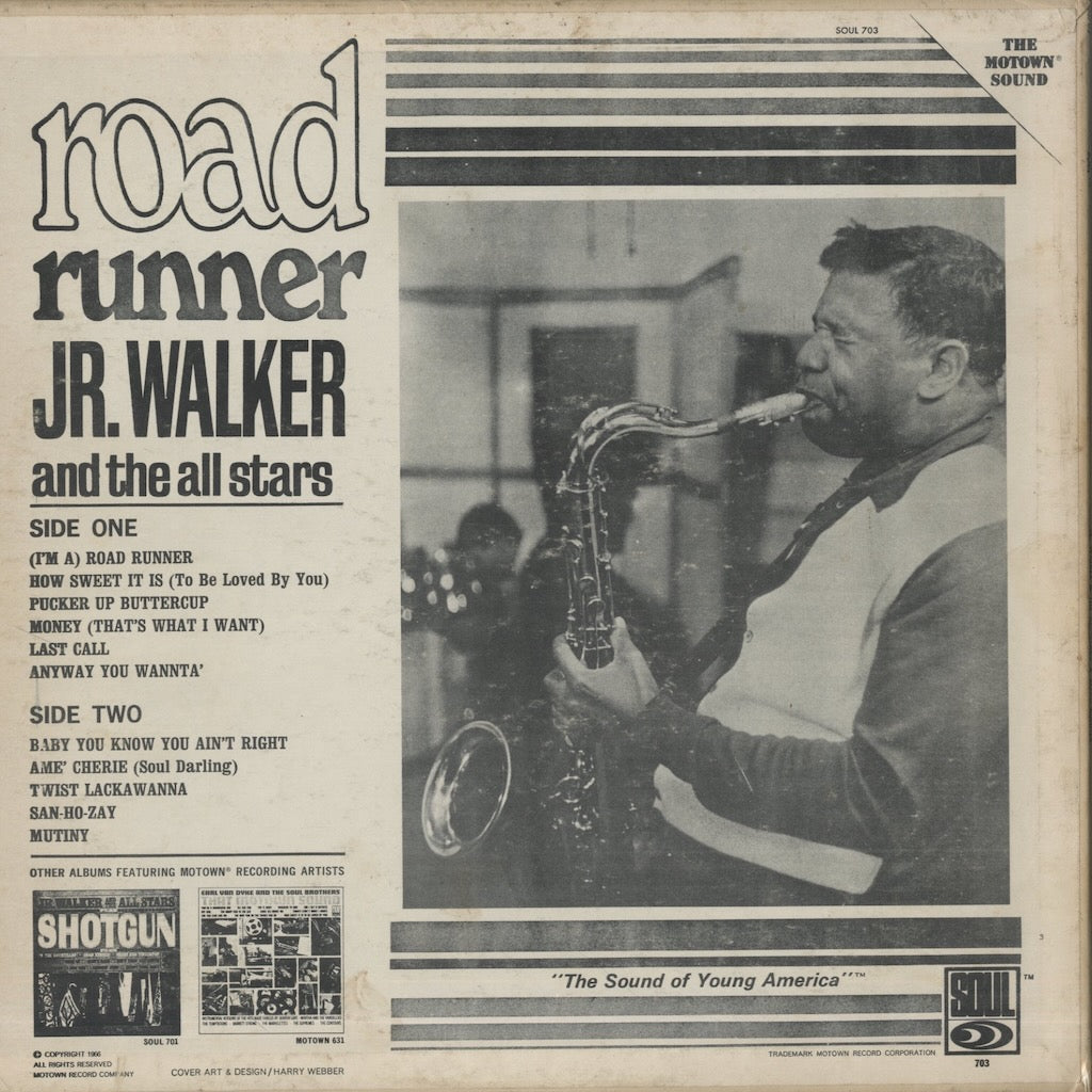 Jr. Walker & The All Stars / ジュニア・ウォーカー / Road Runner (SS-703)
