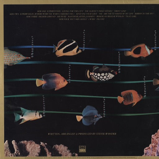 Stevie Wonder - Original Musiquarium (T6002)｜1982 US Tamla｜中古LP