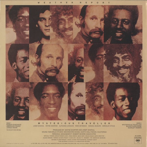 Weather Report - Mysterious Traveller (KC32494) 1974 US Columbia｜中古LP