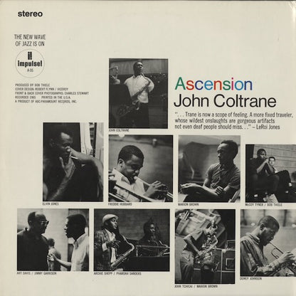 John Coltrane – Ascension (Edition II) (AS-95) 1973 US Impulse/ABC | 中古LP