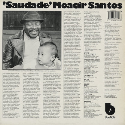 Moacir Santos - Saudade (8-27206-1) LP 1990s UK Blue Note｜中古LP