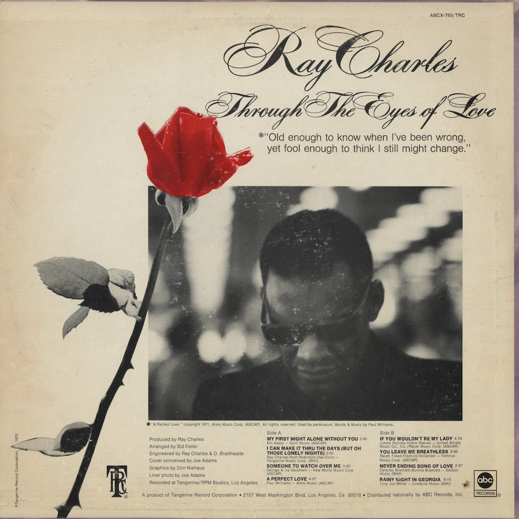 Ray Charles / レイ・チャールズ / Through The Eyes Of Love