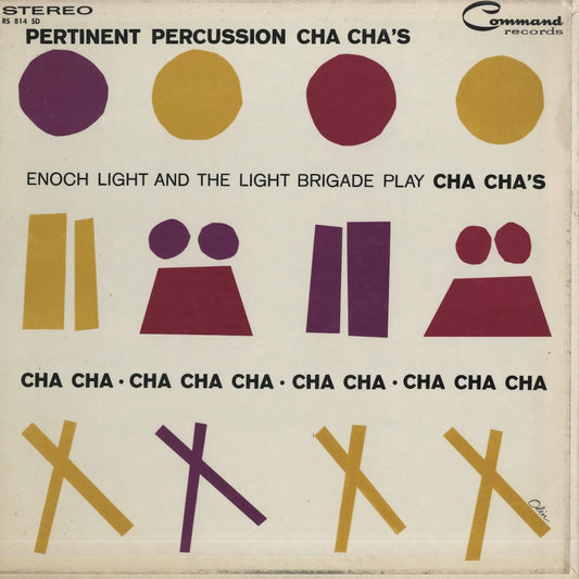 Enoch Light And The Light Brigade / イノック・ライト / Pertinent Percussion Cha Cha's (RS 814 SD)