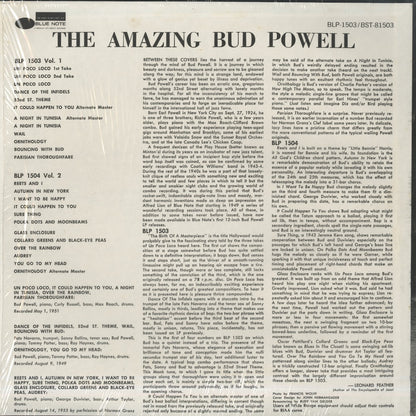 Bud Powell / バド・パウエル / The Amazing Bud Powell Volume 1 (BST81503)