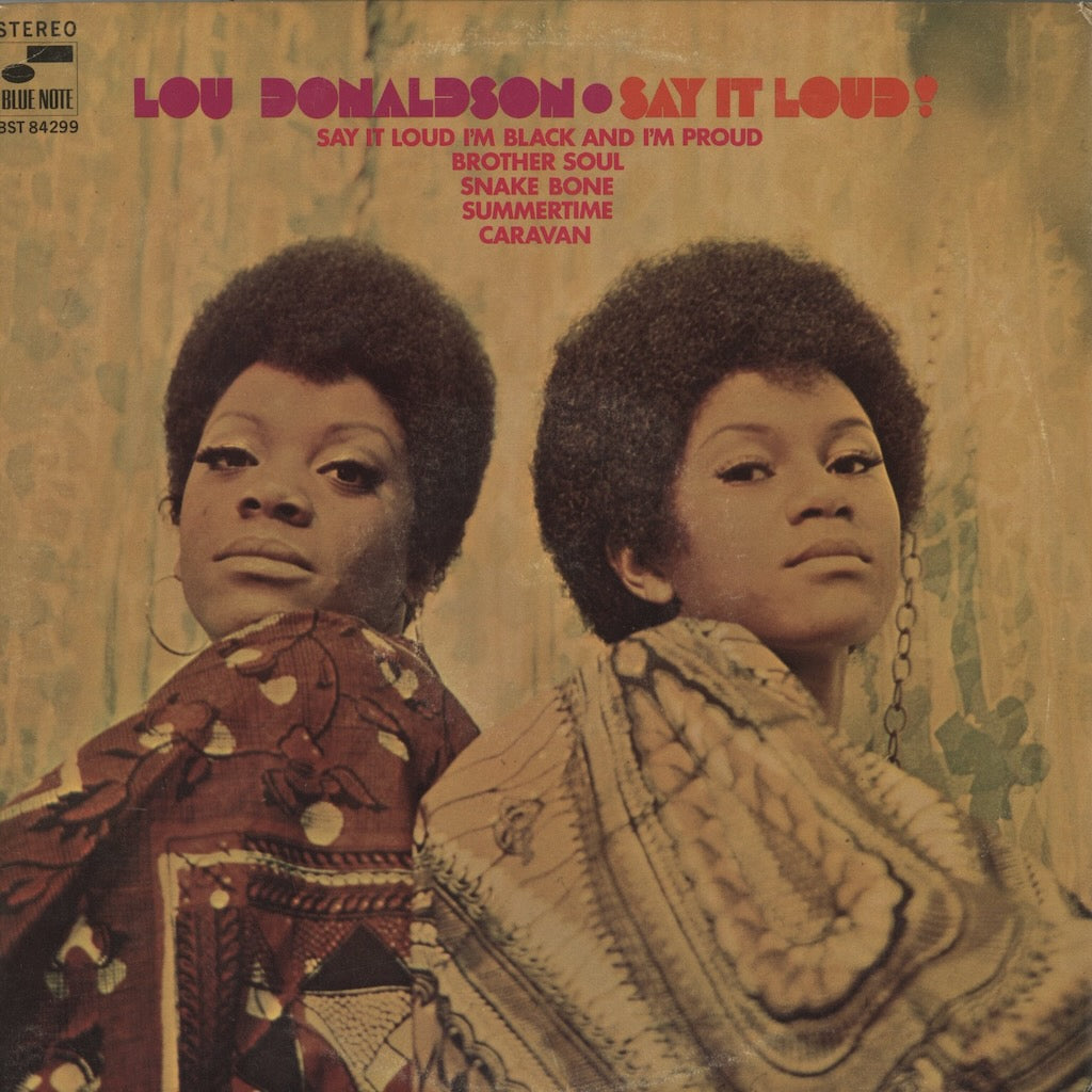 Lou Donaldson - Say It Loud! LP 1973 US Blue Note JBカヴァー