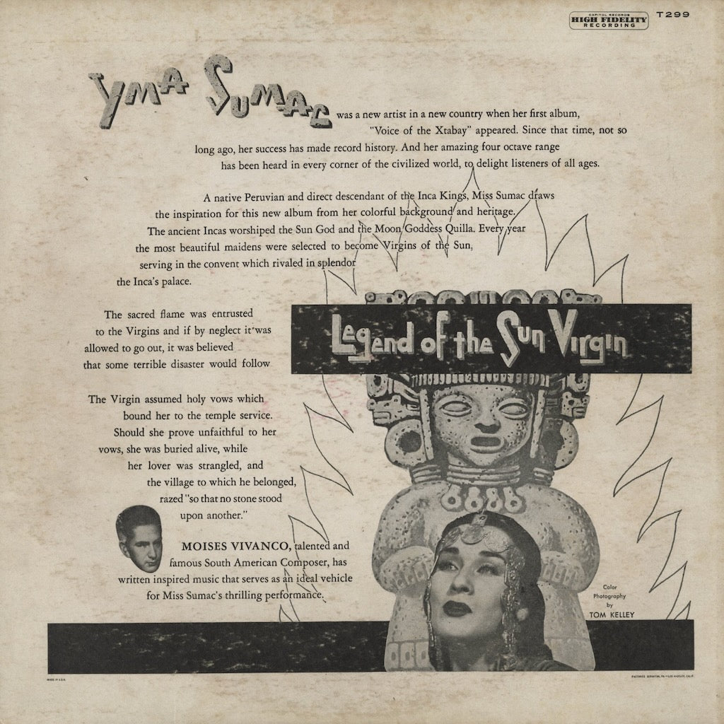 Yma Sumac / イマ・スマック / Legend Of The Sun Virgin (T-299)