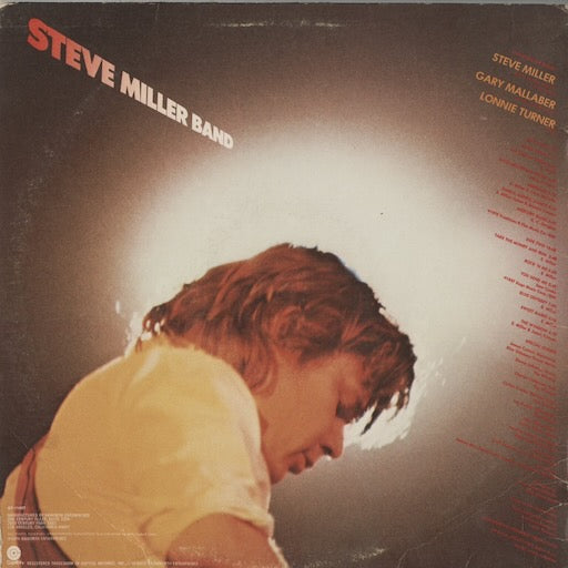 Steve Miller Band - Fly Like An Eagle (ST-511497) 1976 US Capitol｜中古LP