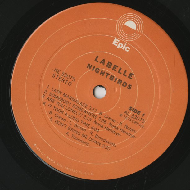 Labelle / ラベル / Nightbirds (KE 33075) – VOXMUSIC WEBSHOP