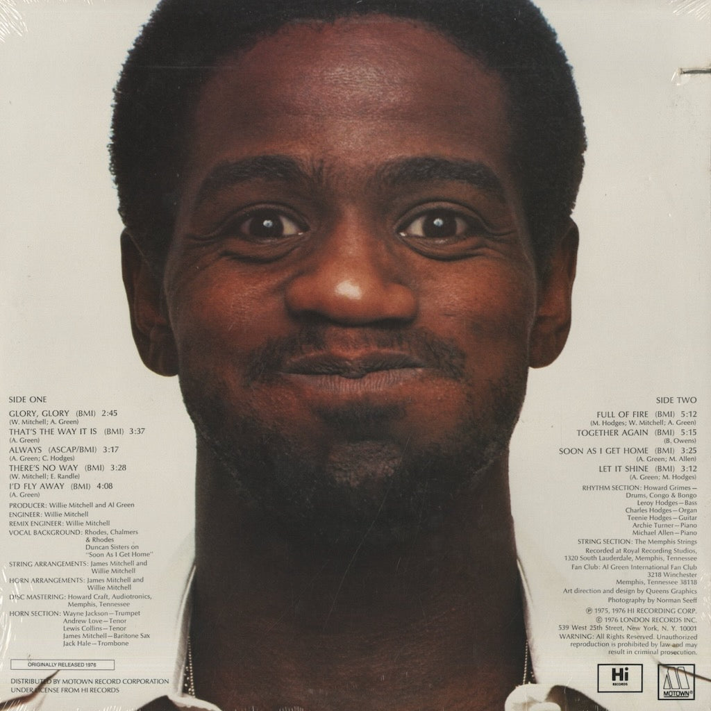 Al Green / アル・グリーン / Full Of Fire (5285ML)